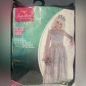Zombie bride dress up costume